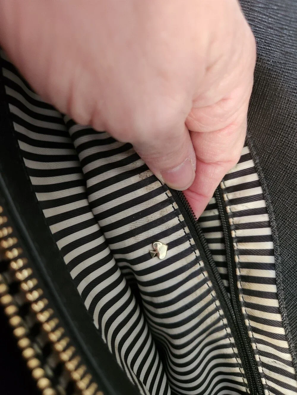 Kate Spade Cameron Laptop Black Saffiano Leather Tote